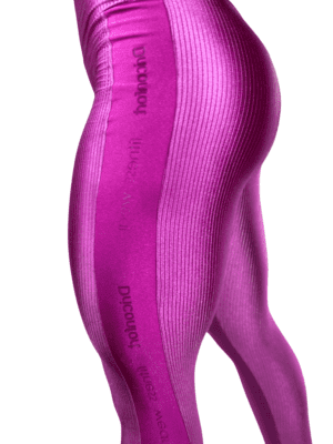 Calça Legging Texturizada Poliamida Confort Roxa Ref. 9260