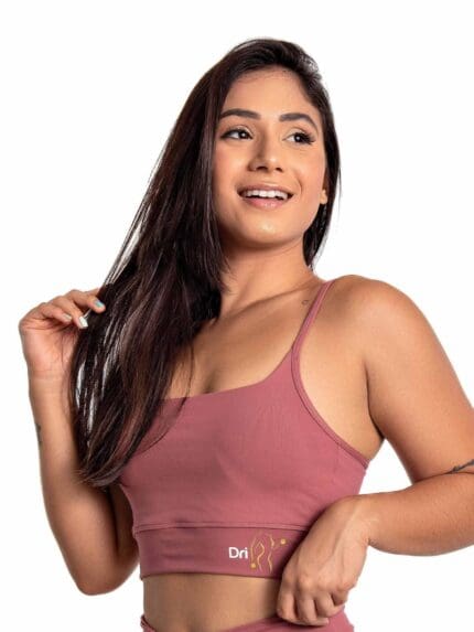 Top Fitness Decote Quadrado Poliamida Ref. 503