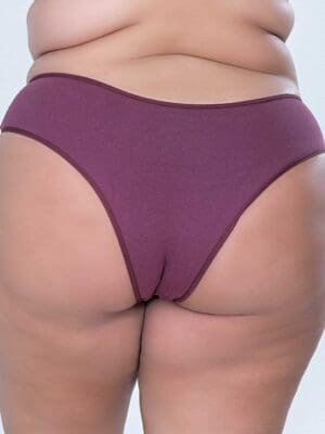 Calcinha Cotton Algodão Rendada Frontal Ref. 079 - Imagem 2