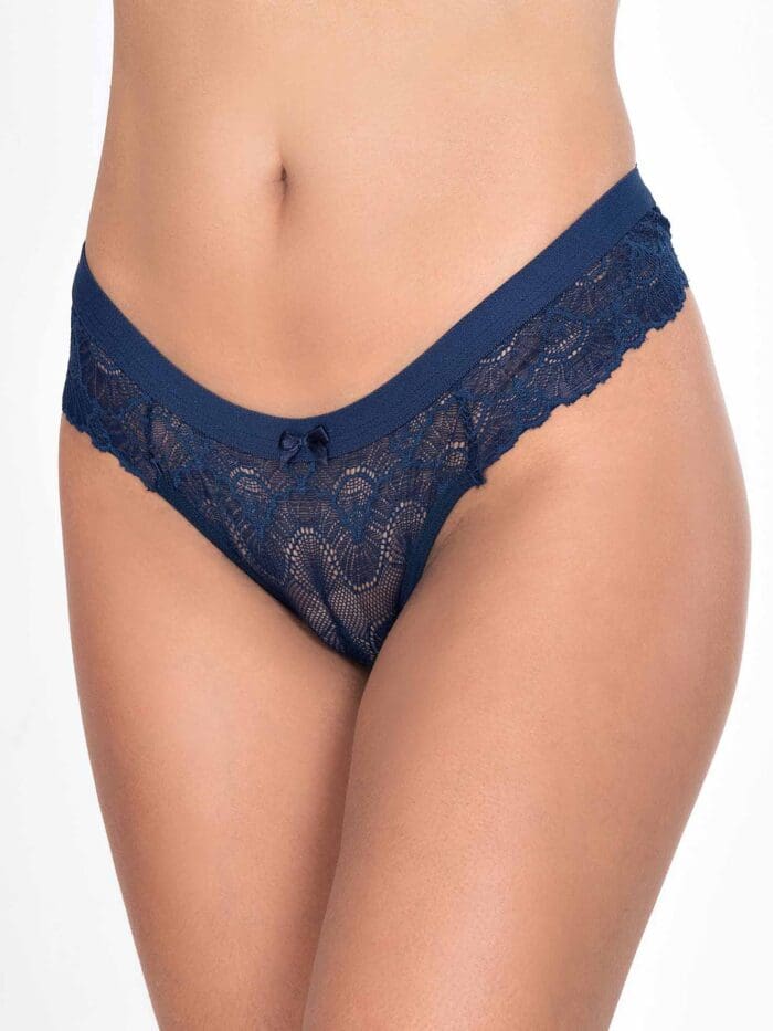 Kit 5 Calcinha de Renda e Microfibra Conforto Ref. 070