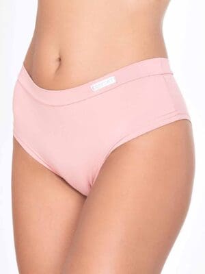 Calcinha Confort Lisa Microfibra Cós Duplo Ref. 4035