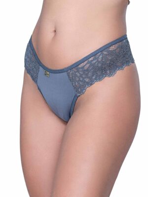 Kit 5 Calcinhas Fio Renda Microfibra  Ref.0151