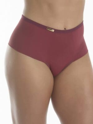 Kit C/5 Calcinha Cós Alto Microfibra Com Lateral Dupla Ref. 9005KIT - Imagem 5