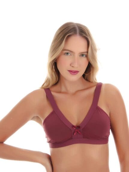 Sutiã De Sustentação Sem Bojo Alça Larga Reforçada Ref. 9011