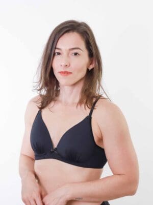 Kit 3 Sutiã Cor Mista Sutiã Sem Aro Soutien Com Bojo Espuma Confortável Soft Ref. 3022 - Imagem 4