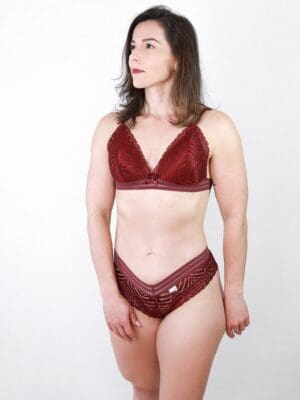 KIT 3 Conjunto de Renda com Bojo Soft Com Detalhe no Elástico Ref. 9131 - Imagem 9