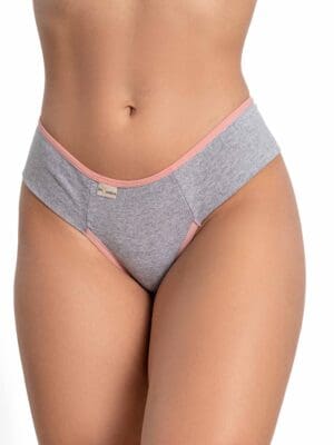 Calcinha Cotton Com Lateral Pala Dupla Ref. 9233