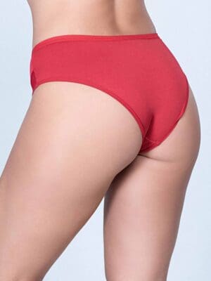 Calcinha Tanga Alta Feminina com Renda em Microfibra Ref. 069 - Imagem 2