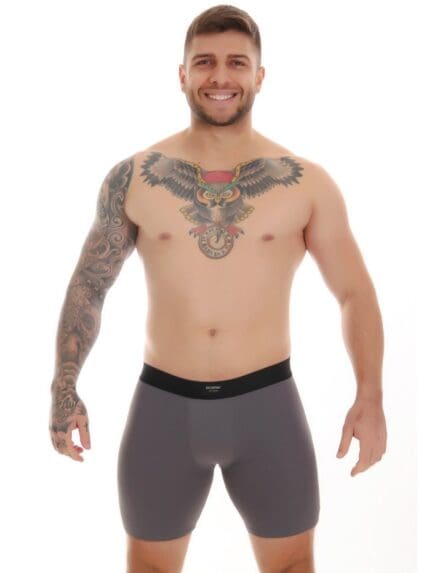 Cueca Boxer box Ciclista Microfibra Lisa Ref. 50002