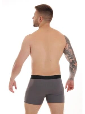 Cueca Boxer box Microfibra com bojo anatômico frontal Ref. 9288 - Imagem 9