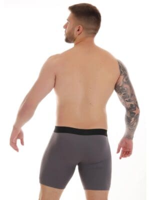 Cueca Boxer box Ciclista Microfibra Lisa Ref. 50002 - Imagem 2