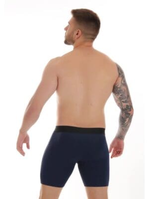 Cueca Boxer box Ciclista Microfibra Lisa Ref. 50002 - Imagem 6