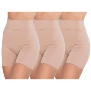 OFERTA - Kit 3 Bermuda Segunda Pele Anágua de Cintura Alta Ref. 0138KIT - Imagem 18