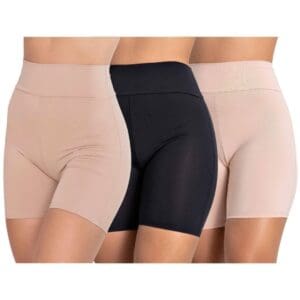 OFERTA - Kit 3 Bermuda Segunda Pele Anágua de Cintura Alta Ref. 0138KIT - Imagem 16