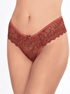 Kit C/5 Calcinhas Em Renda Fio Dental Tanga Conforto Sensual Ref.098 - Imagem 3