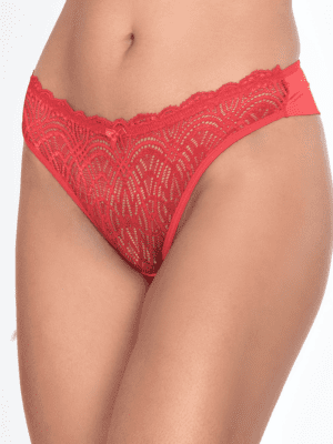 Kit C/5 Calcinhas Fio Dental Duplo Rendada Juliete Ref.9098 - Imagem 3