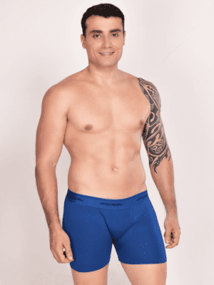 Kit C/5 Kit Cuecas Boxer Adulto De Microfibra Masculina Mistas Ref. 9314 - Imagem 7