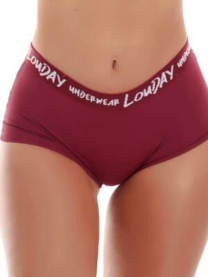 Kit 5 Calcinha Box Shortinho Microfibra Cueca Feminina Ref. 061