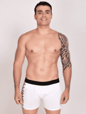 Kit C/5 Kit Cuecas Boxer Adulto De Microfibra Masculina Mistas Ref. 9314 - Imagem 15