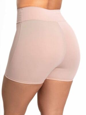 Bermuda Segunda Pele Cintura Alta Bermuda Sob Vestido Anágua Short Curto Microfibra Ref. 9286 - Imagem 2