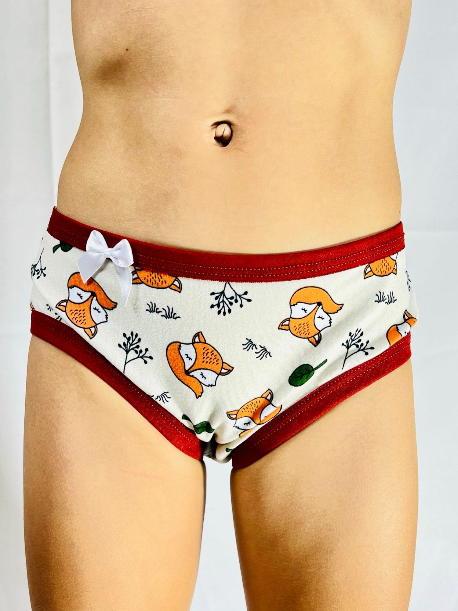 119 Kit C/5 Calcinha Infantil Algodão Com Laço Ref.9306 - Imagem 1