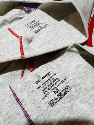 Kit C/10 Calcinha Tangão De Cotton Cós Largo Cintura Alta Ref. 9267KIT - Imagem 5