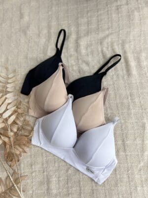 Kit 3 Sutiã de Bojo Soft Sem Aro Super Confortável Ref. 9298KIT1 - Imagem 2
