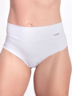 Kit 5 Calcinha Cós Fio Dental Duplo Cintura Alta Ref. 9319-kit - Imagem 3