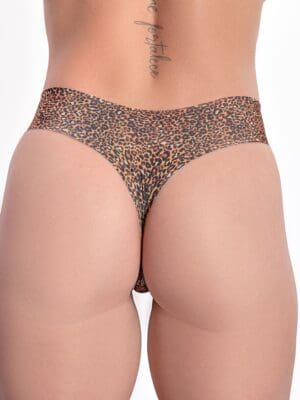 Kit C/6 Calcinhas Fio Dental Corte a Laser Estampada Ref.9317 - Imagem 2