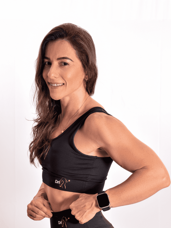 Top Básico Para Sustentação Preto Dri Ref. 9321