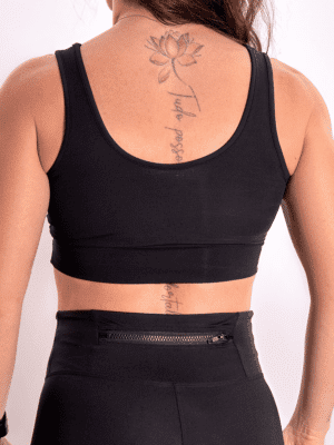 Top Básico Para Sustentação Preto Dri Ref. 9321 - Imagem 2