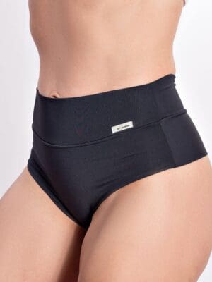 Kit 5 Calcinha Cós Fio Dental Duplo Cintura Alta Ref. 9319-kit - Imagem 6