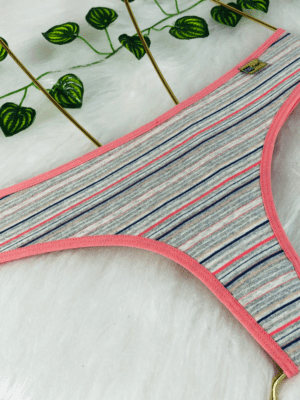 Kit 5 Tanga Fio Vanessa algodão Ref.0113 - Imagem 4