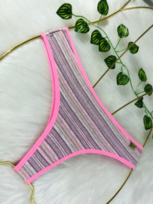 Kit 5 Tanga Fio Vanessa algodão Ref.0113 - Imagem 3