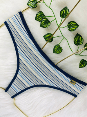 Kit 5 Tanga Fio Vanessa algodão Ref.0113 - Imagem 2