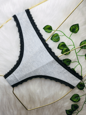 Kit 5 Calcinha De Rendinha Algodão Jasmim Ref.055 - Imagem 8