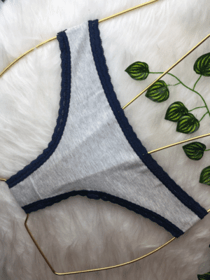 Kit 5 Calcinha De Rendinha Algodão Jasmim Ref.055 - Imagem 5