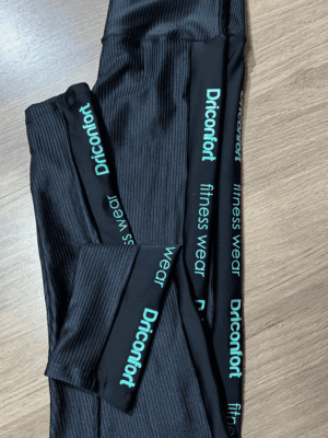 Calça Legging Texturizada Poliamida Confort  Ref. 9260 - Imagem 6